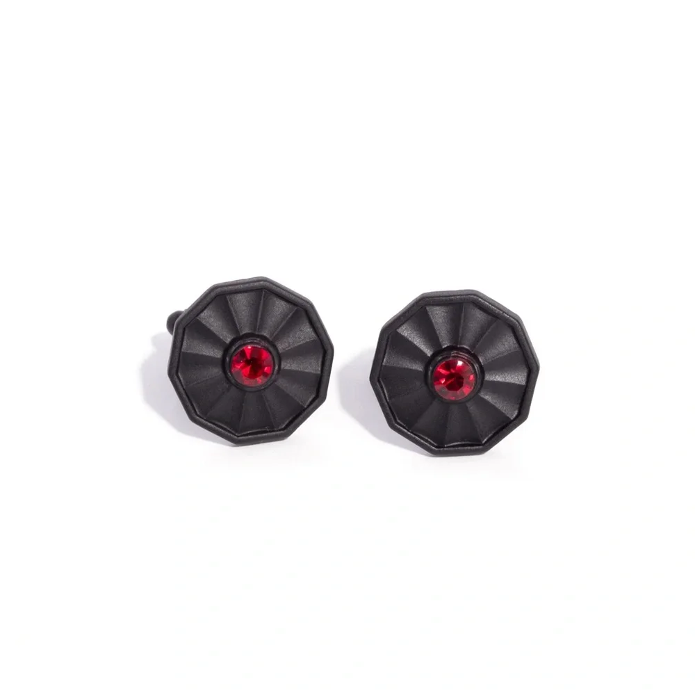 Black and Red Cuff links